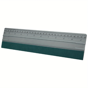 Straight Edge 12" Ruler Squeegee (Color Varies)