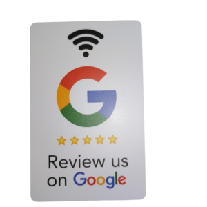 Google Review Tap Card NFC - No Monthly Fees